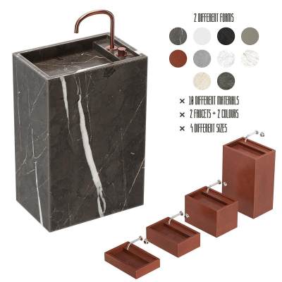 现代大理石洗手台